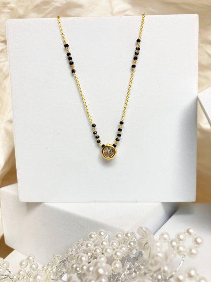 Golden Malini Delicate Mangalsutra
