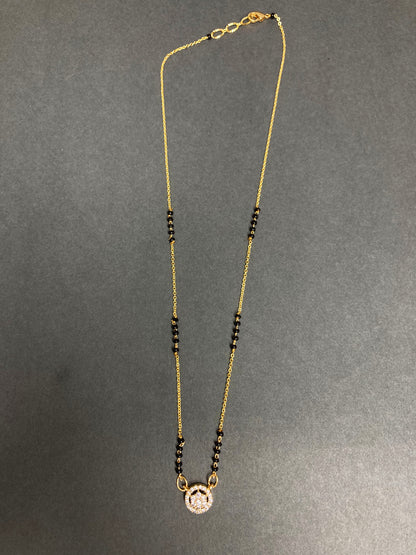 Golden Rutvika Delicate Mangalsutra
