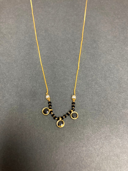 Golden Shruti Delicate Mangalsutra