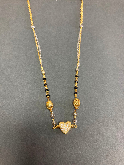 Golden Sonam Delicate Mangalsutra