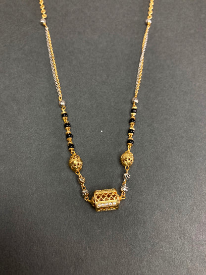 Golden Suhani Delicate Mangalsutra