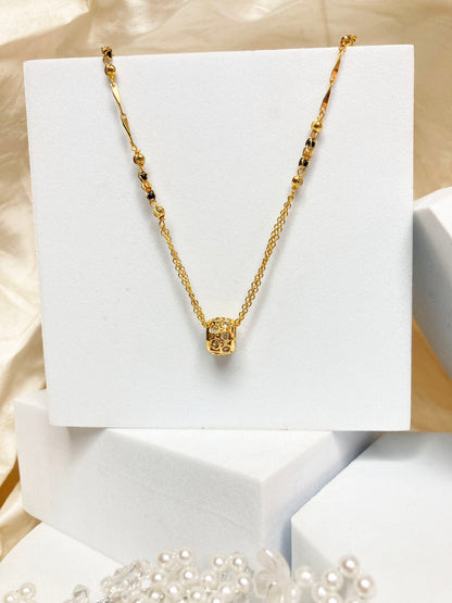 Golden Preeti Delicate Mangalsutra