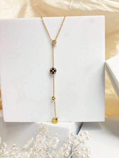 Rose Gold Grace Necklace