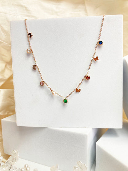 Rose Gold Hazel Necklace