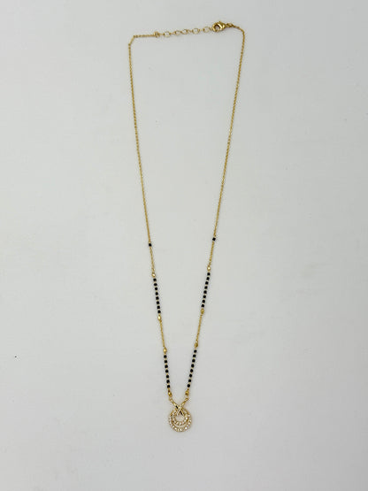 Roshni Signature Gold Plated Mangalsutra - 18 Carat Glam