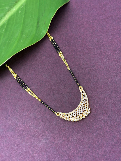 Traditional Yet Stylish Meera Mangalsutra in 18K Gold
