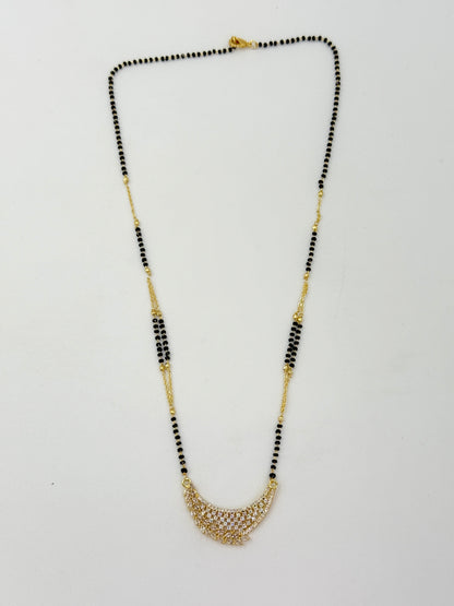 Traditional Yet Stylish Meera Mangalsutra in 18K Gold