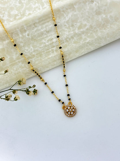Mira Signature Gold Plated Mangalsutra - 18 Carat Glam