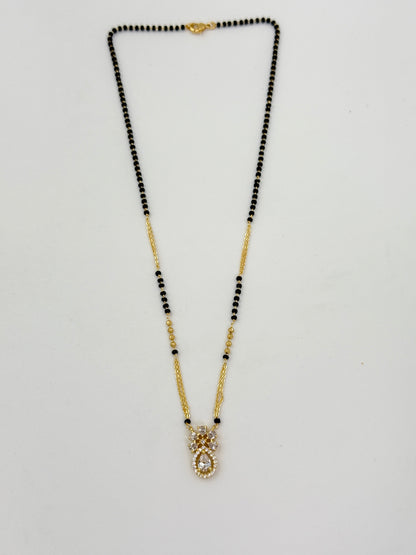 18 Carat Gold Plated Rhea Style Mangalsutra