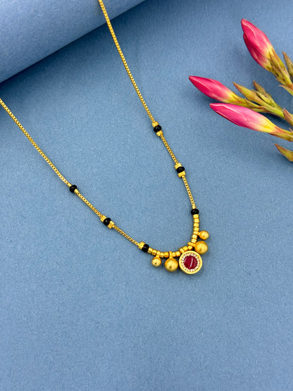 Traditional Yet Stylish Jiya Mangalsutra in 18K Gold