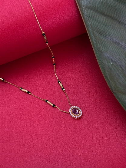 Daily Wear Kavya 18K Gold Plated Mangalsutra