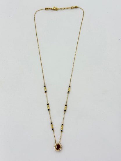 Daily Wear Kavya 18K Gold Plated Mangalsutra