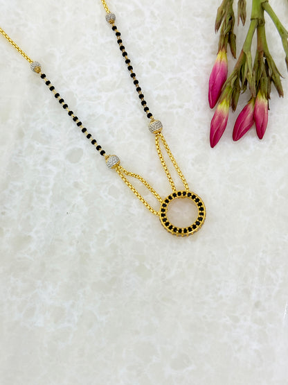 Simran Inspired 18 Carat Gold Plated Mangalsutra for Women