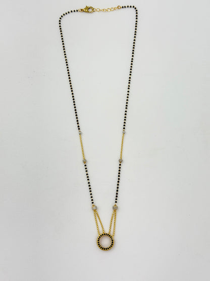 Simran Inspired 18 Carat Gold Plated Mangalsutra for Women