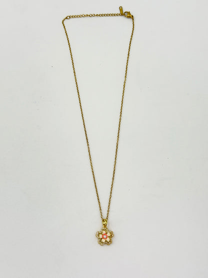 Aesthetic Anti-Tarnish Ruhi Necklace - 18k Gold Plated for Women & Girls