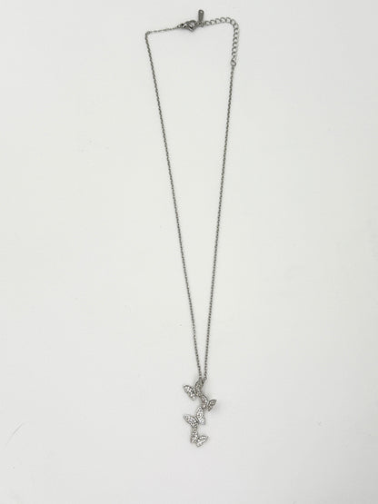 Charvi Anti-Tarnish Silver Plated Necklace - Chain for Women & Girls