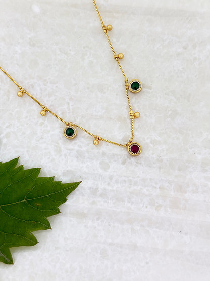Vanya's Anti-Tarnish 18k Gold Chain for Women & Girls - Modern Design