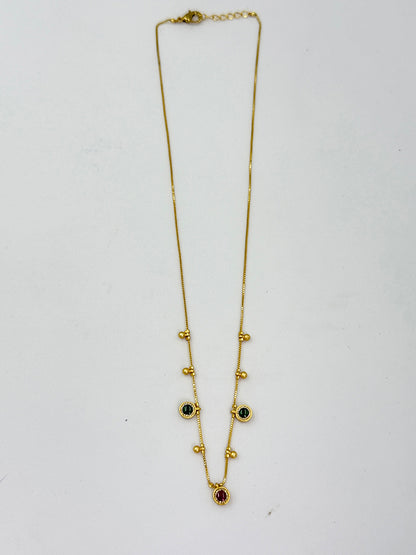 Vanya's Anti-Tarnish 18k Gold Chain for Women & Girls - Modern Design