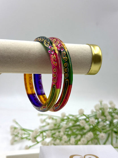 MEENA GOLD TAAR BANGLES