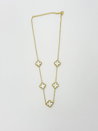 18 Carat Gold Plated Minimalist Necklace Mahi