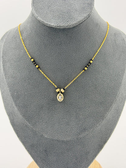 Daily Wear Lavanya 18K Gold Plated Mangalsutra