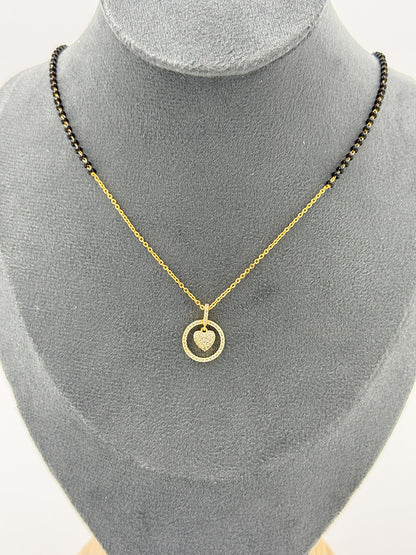 Ishani Inspired 18 Carat Gold Plated Mangalsutra for Women