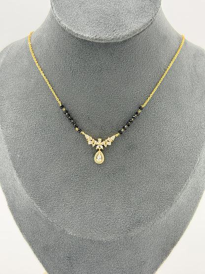 18 Carat Gold Plated Kritika Style Mangalsutra