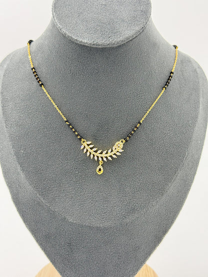 Harini Designer Mangalsutra in 18 Carat Gold Plating