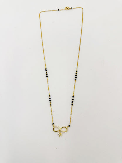 Minimalist 18K Gold Plated Ishita Mangalsutra with Modern Twist