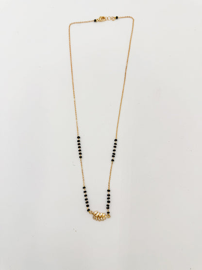 Amara Inspired 18 Carat Rose Gold Plated Mangalsutra for Women