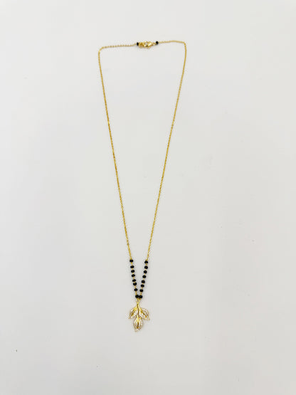 Traditional Yet Stylish Yuvika Mangalsutra in 18K Gold