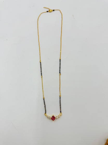 Delicate 18K Gold Plated Vanya Mangalsutra
