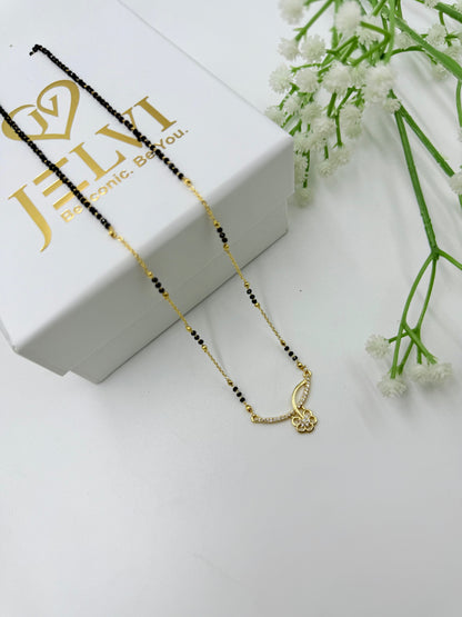 Minimalist 18K Gold Plated Nishitha Mangalsutra