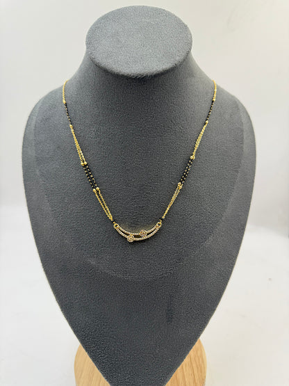 Aaliya Radiant 18K Gold Plated Mangalsutra