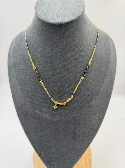 Falak Shine Gold Plated Mangalsutra
