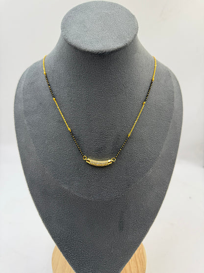 Aadhya Aura – 18K Plated Designer Mangalsutra