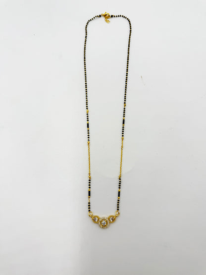 Trisha’s Trend – 18K Plated Minimal Diamond Mangalsutra