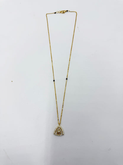 Prisha’s Signature – Premium Gold Plated Mangalsutra