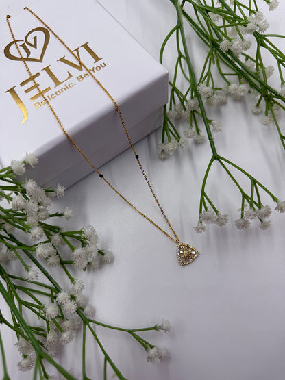 Prisha’s Signature – Premium Gold Plated Mangalsutra