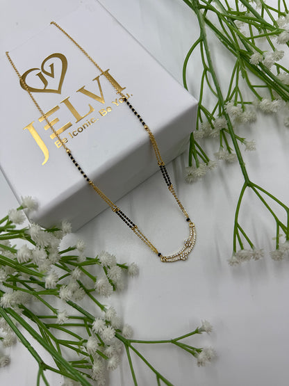 Aaliya Radiant 18K Gold Plated Mangalsutra