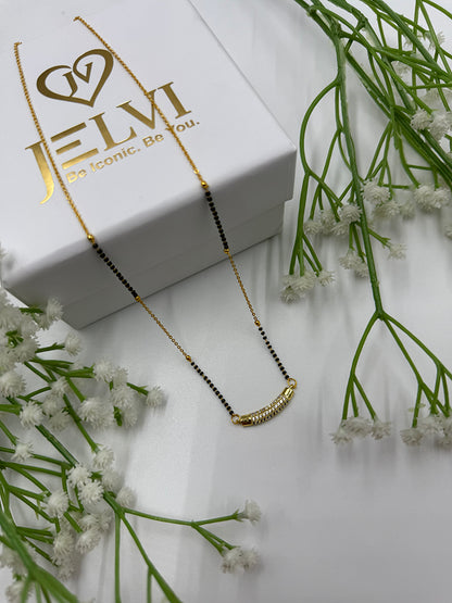 Aadhya Aura – 18K Plated Designer Mangalsutra