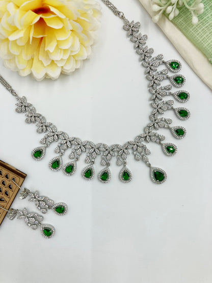 Green Sophie Zirconia Jewellery Set