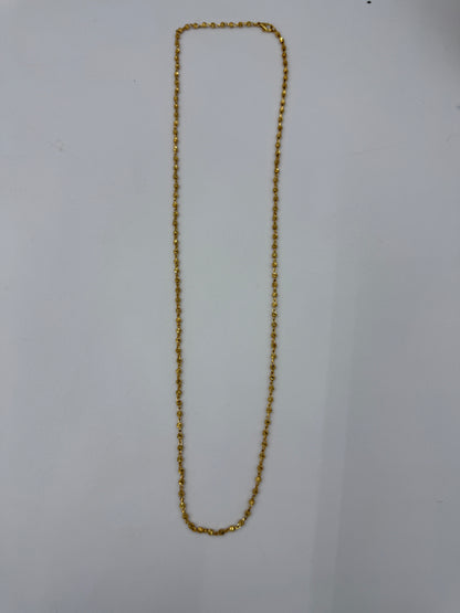 Golden Matar Mala 18k Gold Plated Chain