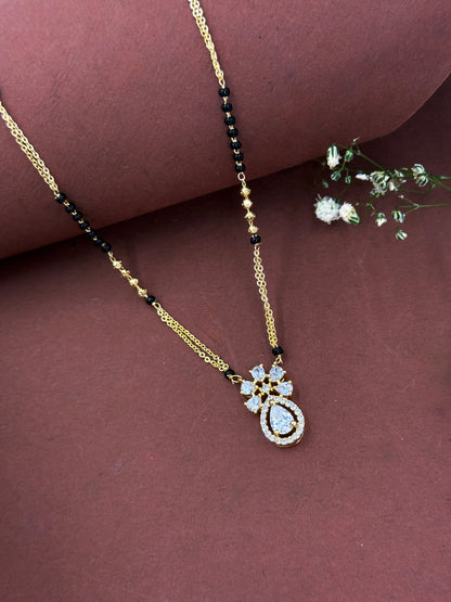 18 Carat Gold Plated Rhea Style Mangalsutra