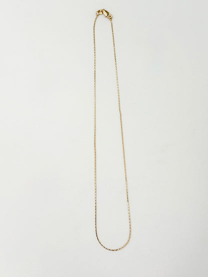 Esha Anti-Tarnish Rose Gold Plated Necklace - Chain for Women & Girls