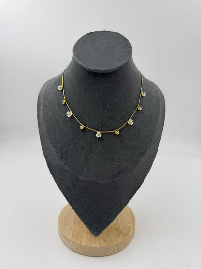 Aesthetic Zara Necklace - Minimalist 18k Gold Plated