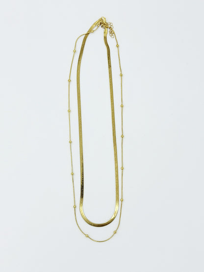 Alina Necklace for Women & Girls - 18 Carat Gold Plated