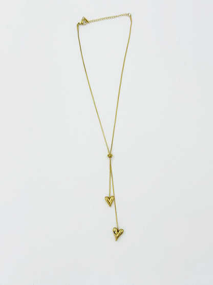 18 Carat Gold Plated Anti-Tarnish Meera Necklace Elegant