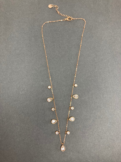 Rose Gold Jasmine Necklace