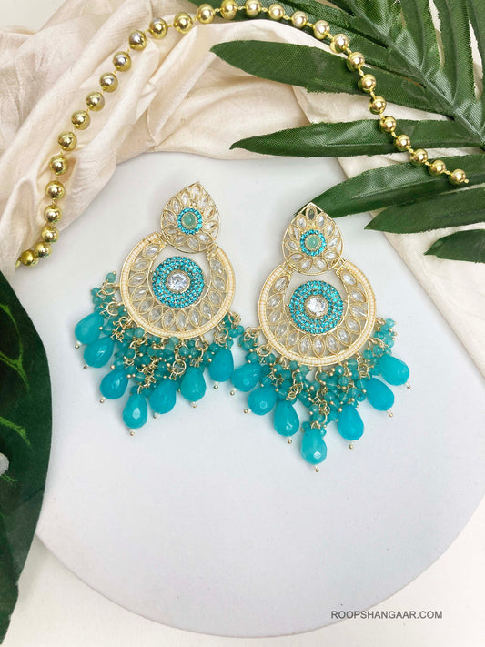 Turquoise Kanak Chaandbalis